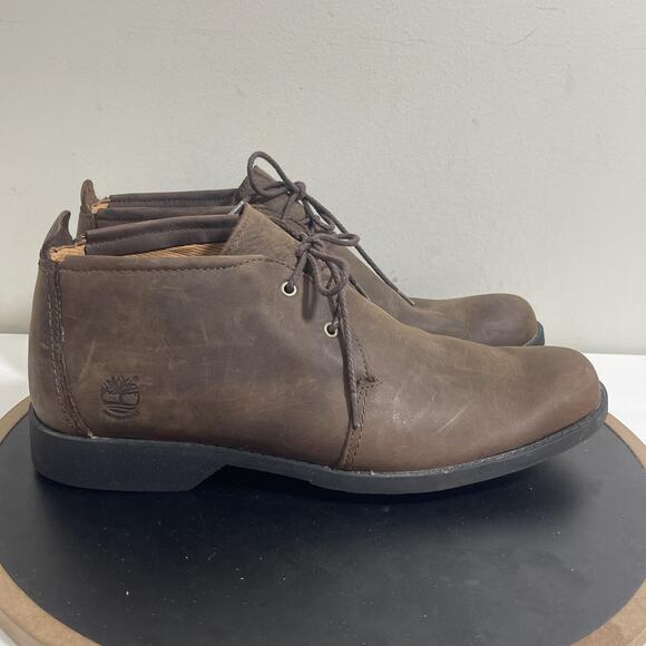 Timberland‎ Earthkeepers Shoes Mens Size 11.5 Brown Chukka Leather Boots 5923R main image 11